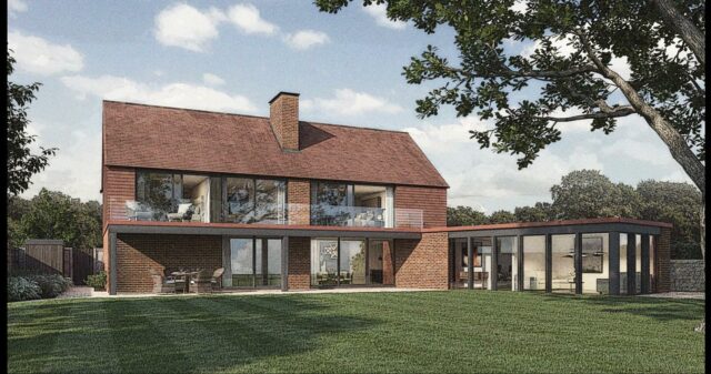 On the drawing board this week: A new family home to a #rural #village in #herefordshire. The low carbon design maximises light throughout the property promoting views out over the private garden with mature planting. 
.
#architectshereford #herefordarchitects #newhome #infillplot #ruralvillage #villagelifestyle #lowcarbon #sustainablelifestyle #sustainablehome