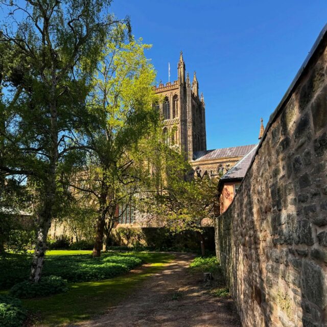 Complete: Repairs have now reached completion at a boundary wall project at Hereford Cathedral. It’s taken meticulously attention to detail by the contractors who have been repointing, rebuilding and grouting the wall to for five months. 
.
Back in 2024, two sections of the 100m 4m high wall, between the Bishops Palace and College Cloisters collapsed, triggering repairs to the the Grade 1 listed wall. 
.
Now ready to be handed back to the client to enjoy the warmer weather and have their gardens back once the have been planted. 
.
The excellent conservation work have been carried out by Treasure and Sons. 
.
#architectshereford #conservationarchitectshereford #listedbuilding #herefordcathedral #buildingconservation
