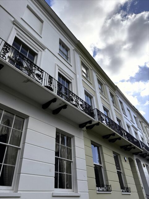 Snagging at our repair project in #cheltenham today marking the works coming to an end. We have been working closely with contractors on this one to reinstate the parapet which collapsed last year. 
.
#architectscheltenham #cheltenhamarchitects #regencystyle #cheltenhamlife #imperialsquare #18thcentury #regencydecor #cheltenhamtown #listedbuilding #buildingconservation #conservationarchitectcheltenham #gradeiistarlisted #buildingrepairs