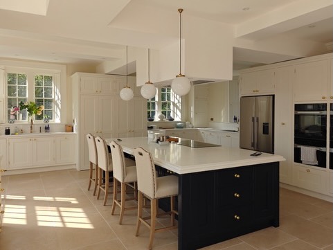 Delighted to be invited to see the competition of a recent re-ordering project in Worcestershire. The clients requirements for a large open plan kitchen involved removal of significant load bearing walls to achieve their brief.  This involved some imaginative structural solutions and the result speaks for itself.  The project is one of a number of phased extension and reordering stages that will transform this beautiful home to suit the new owner’s requirements. 

Credit to Treasure and Sons, CNM structural engineers and @harrisonandpopekitchens.

#architectshereford #kitchen #refurbishment #countryhouseinteriors #transformation