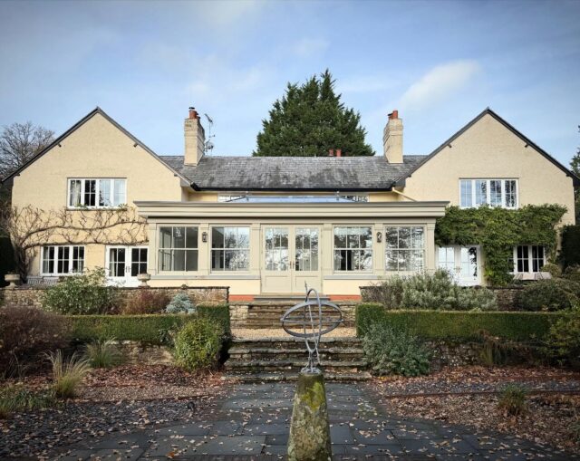 A completed orangery has transformed this elegant country home in rural Herefordshire. The scope of work included structural alterations and reordering of the internal layout where the new addition forms a central hub to the home and gardens. 

#architectscheltenham #architectshereford #orangery #regencyarchitecture #dressedstone #cotswoldstone #stucco #sashwindows #cheltenhamlife #georgianorangery #farrowandball #rooflantern #orangerydesign #orangeryliving #gardenroom #orangeryinspiration