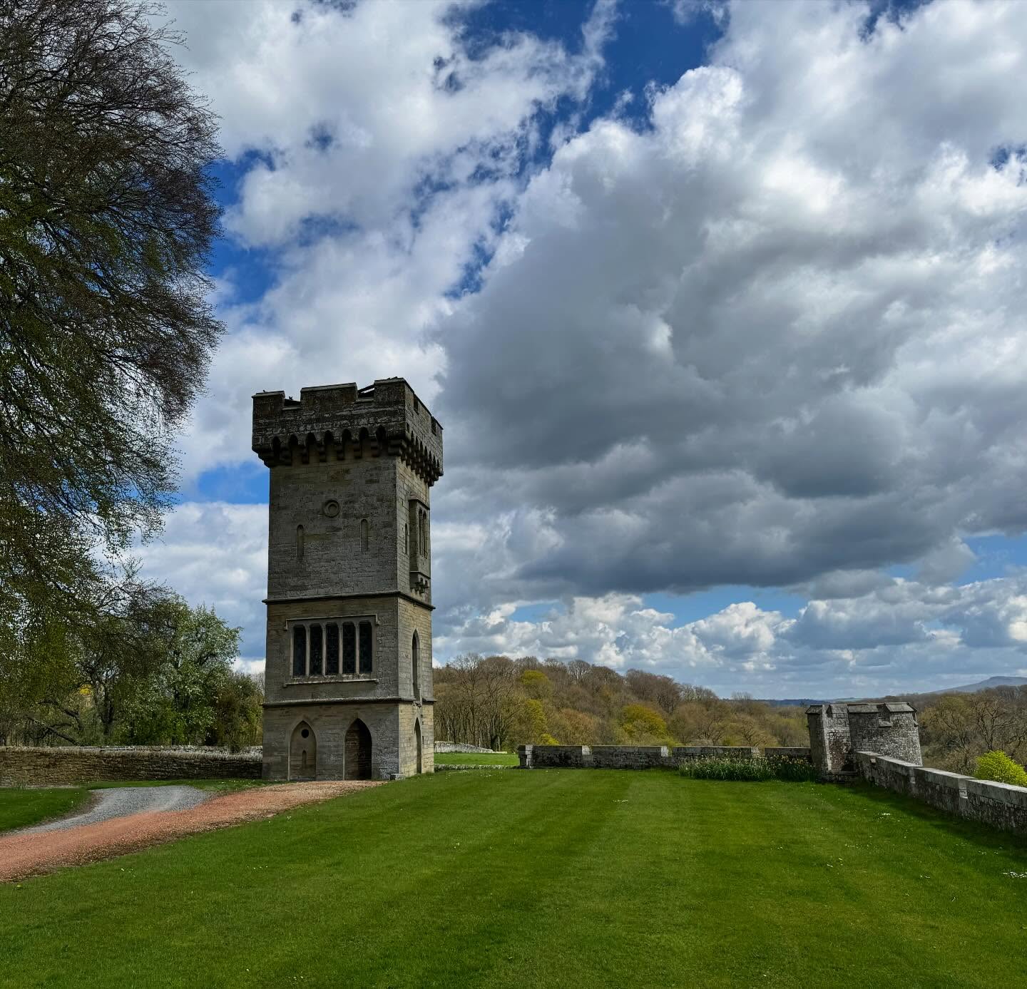 On drawing board this week, repairs to a 18th century observation tower within a country estate. Derelict inside, we proposed to reinstate the lost interior. 
.
#architectshereford #architectsludlow #18thcentury #georgian #listedbuilding