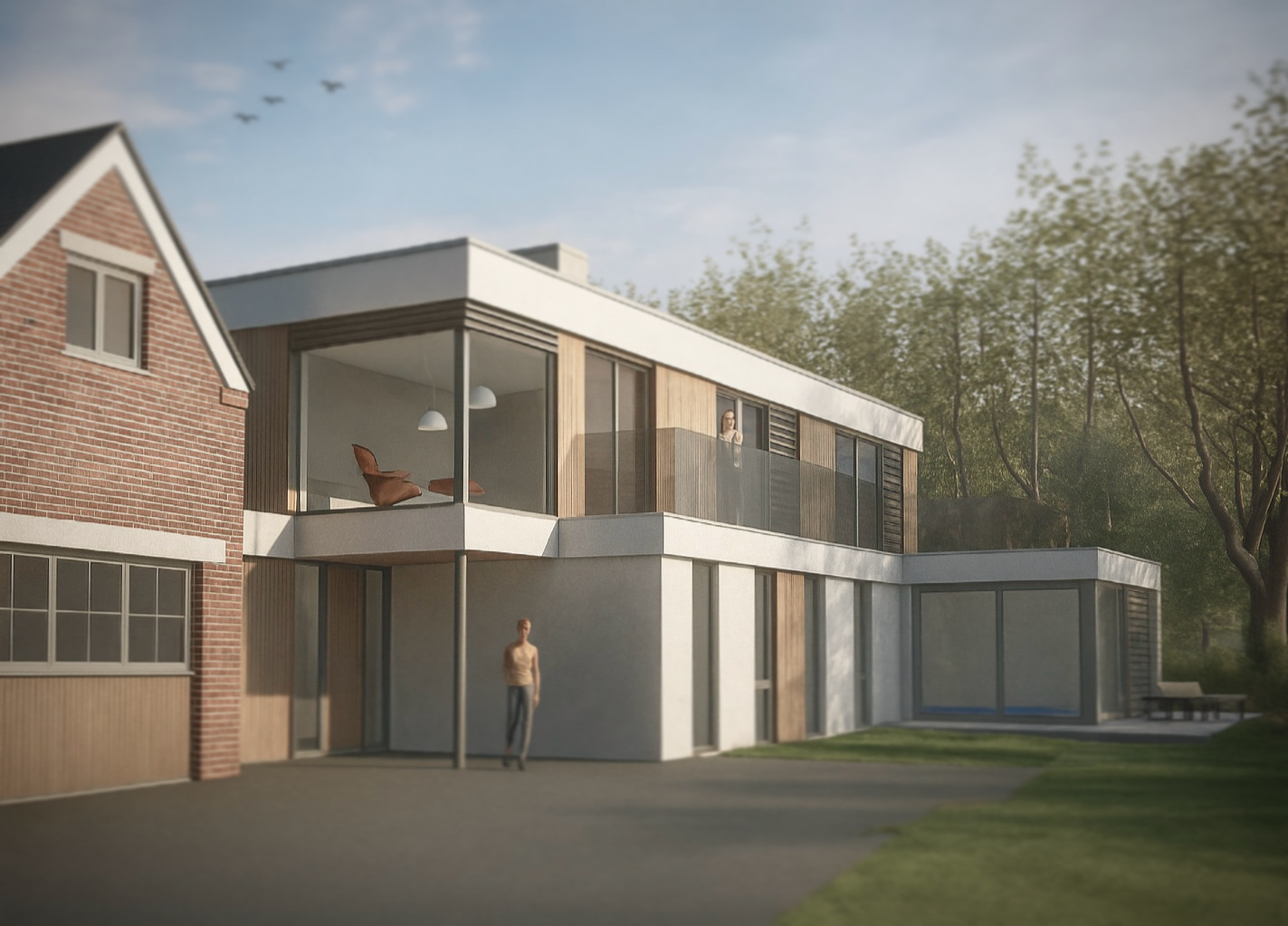 Planning approval for a replacement dwelling in Herefordshire 1