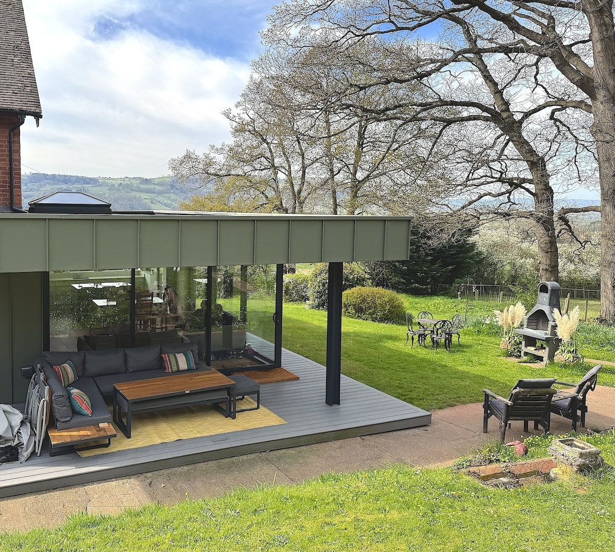Contemporary Extension to Country Home